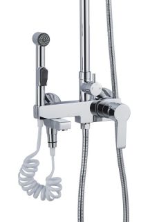 Душевая стойка Haiba HB2416 хром